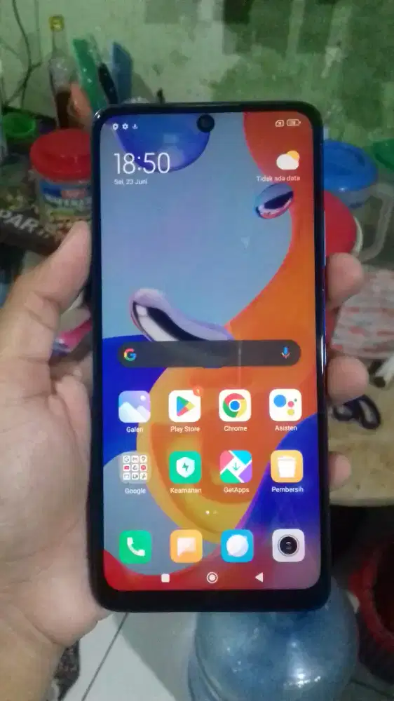 Redmi note 11 pro 4G 8/128gb hp+kabel data aja.