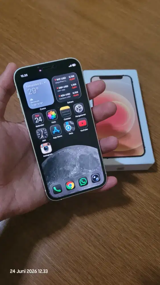 iPhone 12 Mini 128 gb Mulus Fullset
