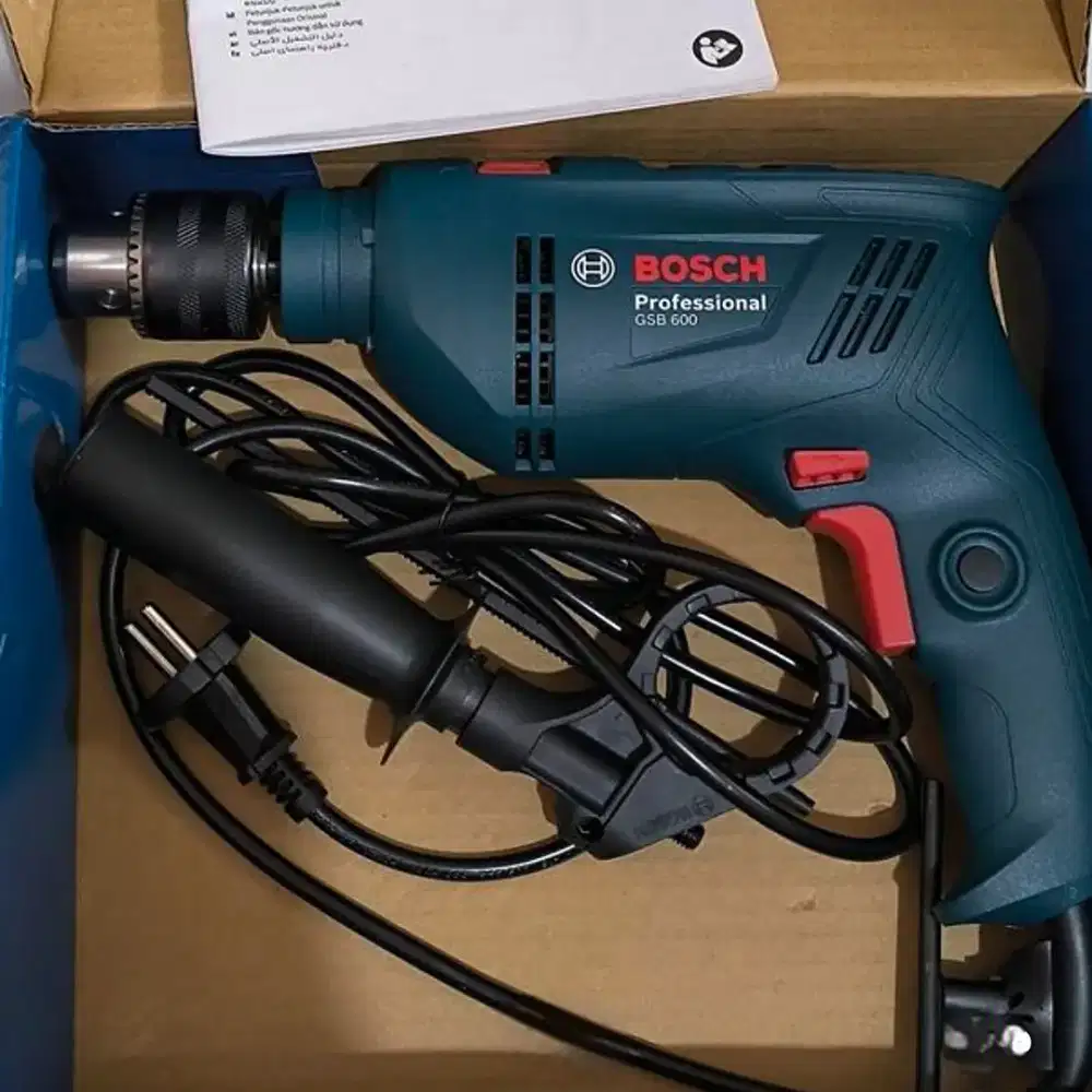 Bor Bosch 13 mm Ori drill tembok besi kayu sekrup skala proyek