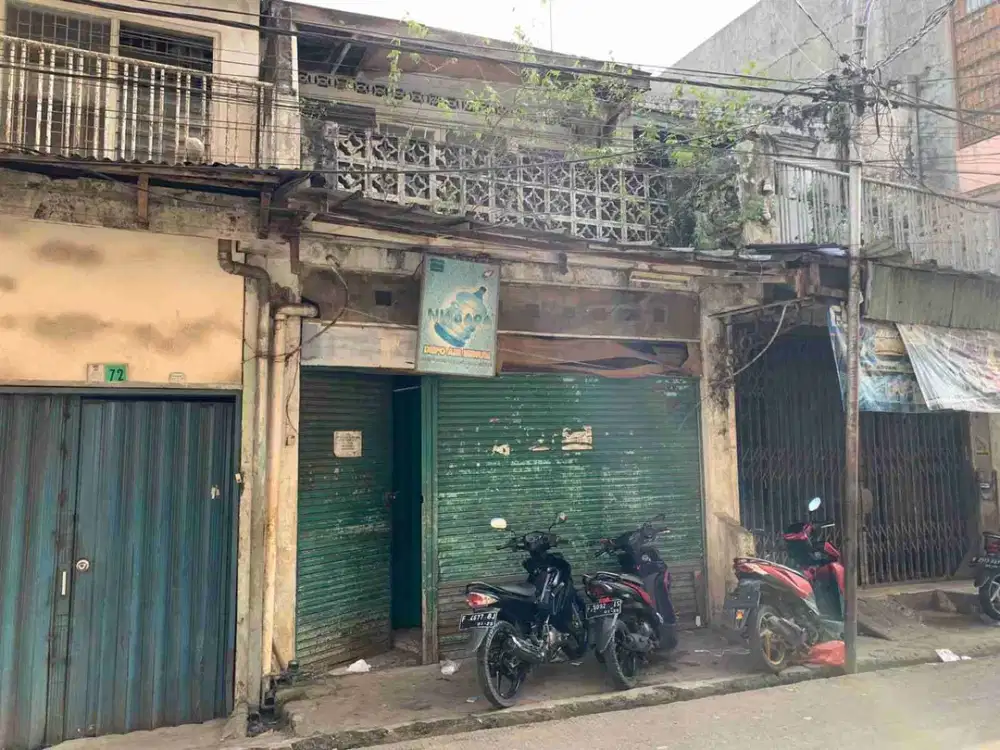 RUKO STRATEGIS DI PUSAT KOTA BOGOR HITUNG TANAH