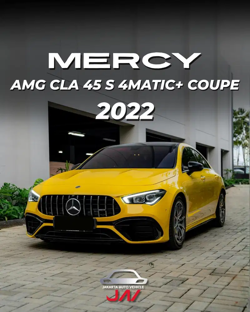 MERCEDES BENZ CLA 45 S  4MATIC+ AMG COUPE 2022 / LIKE NEW / LOW ODO