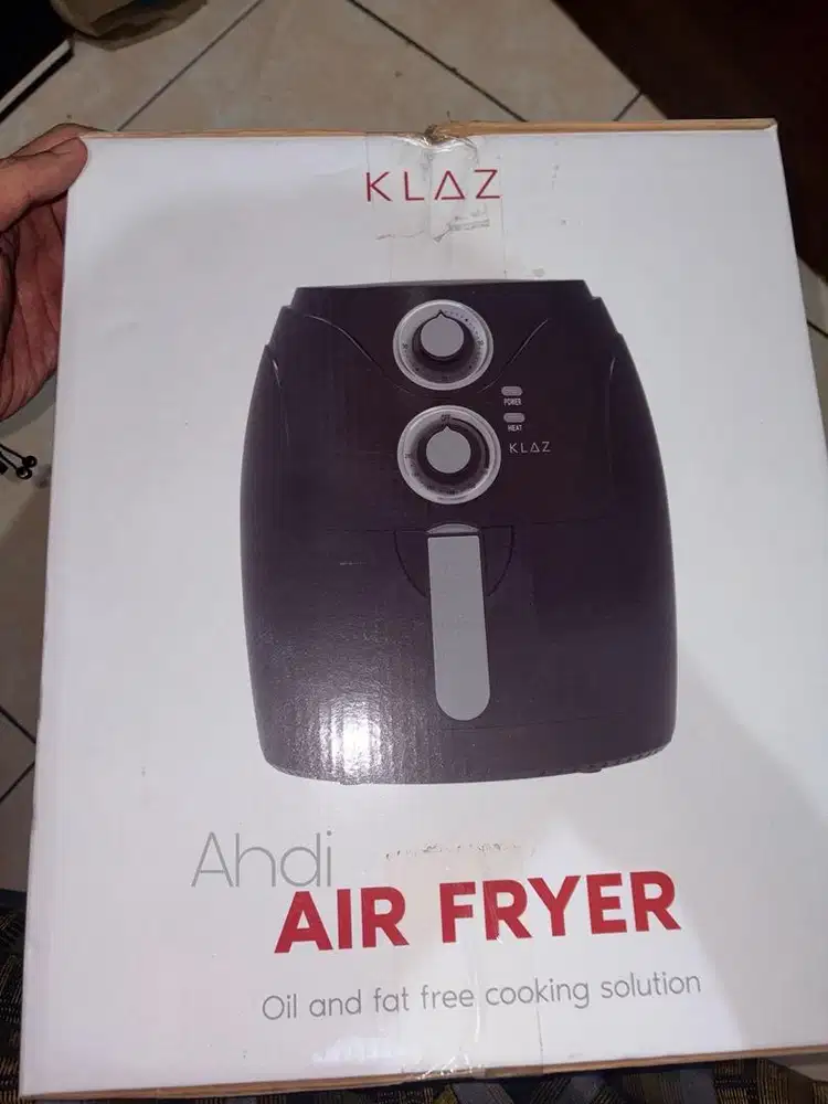 AIR FRYER MANUAL 2.5 L klaz black