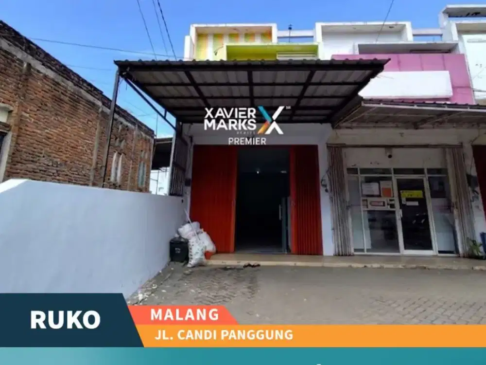 Termurah Dikelasnya Disewakan Ruko Strategis di Candi Panggung Malang