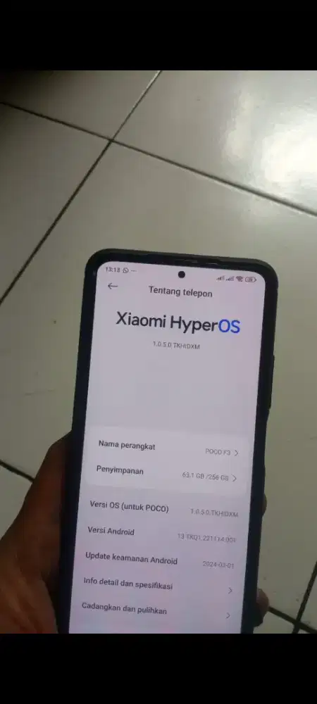 Poco F3 5G 8+8/256 HP casan