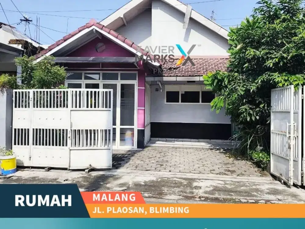 Dibawah Harga Pasar Dijual Rumah Full furnished Jl Plaosan,Malang