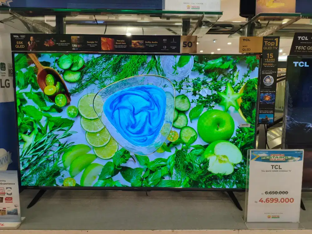 Cash & Kredit TCL QLED 50S5K GOOGLE TV