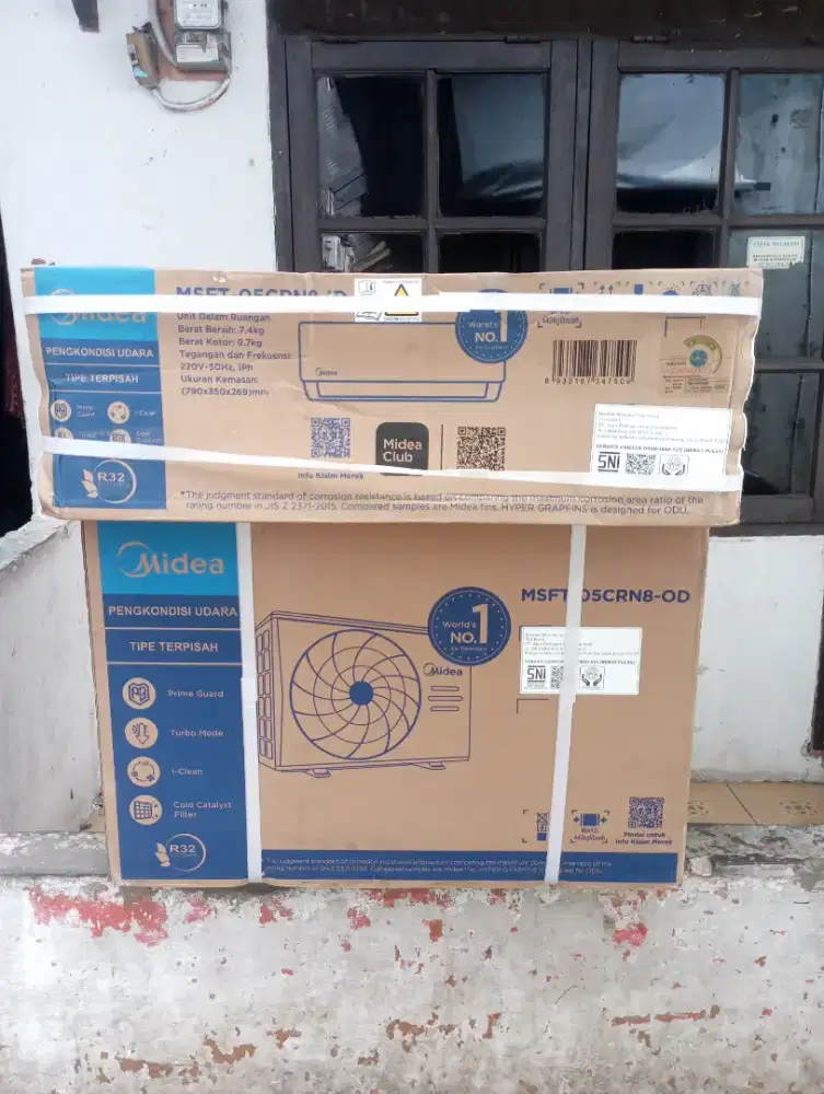 AC MIDEA 1/2 PK UNIT ONLY BARU