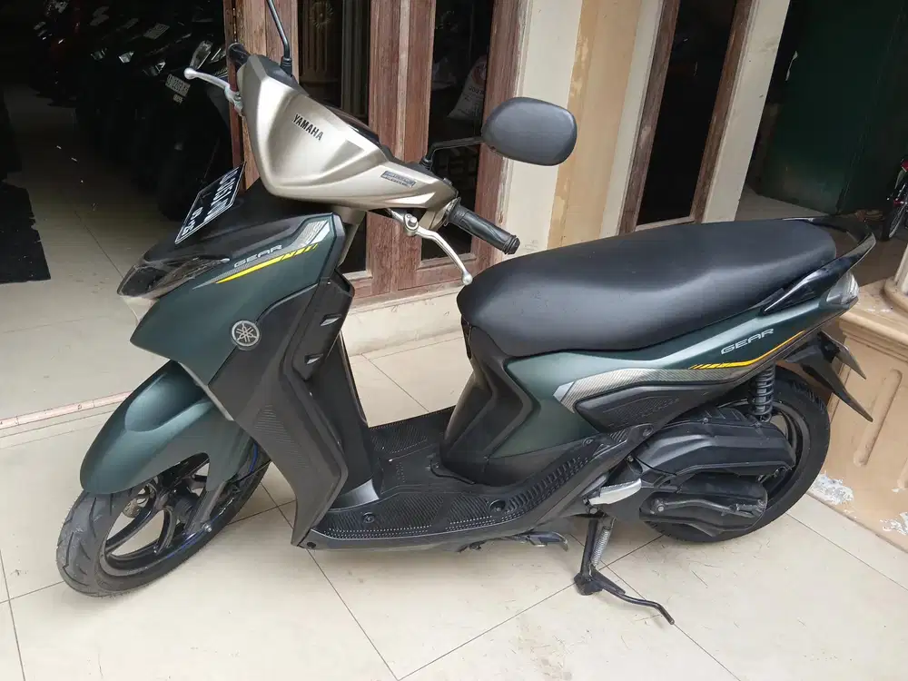 Gear 125 f1 injeksi doff hijau hitam 2021 gbm