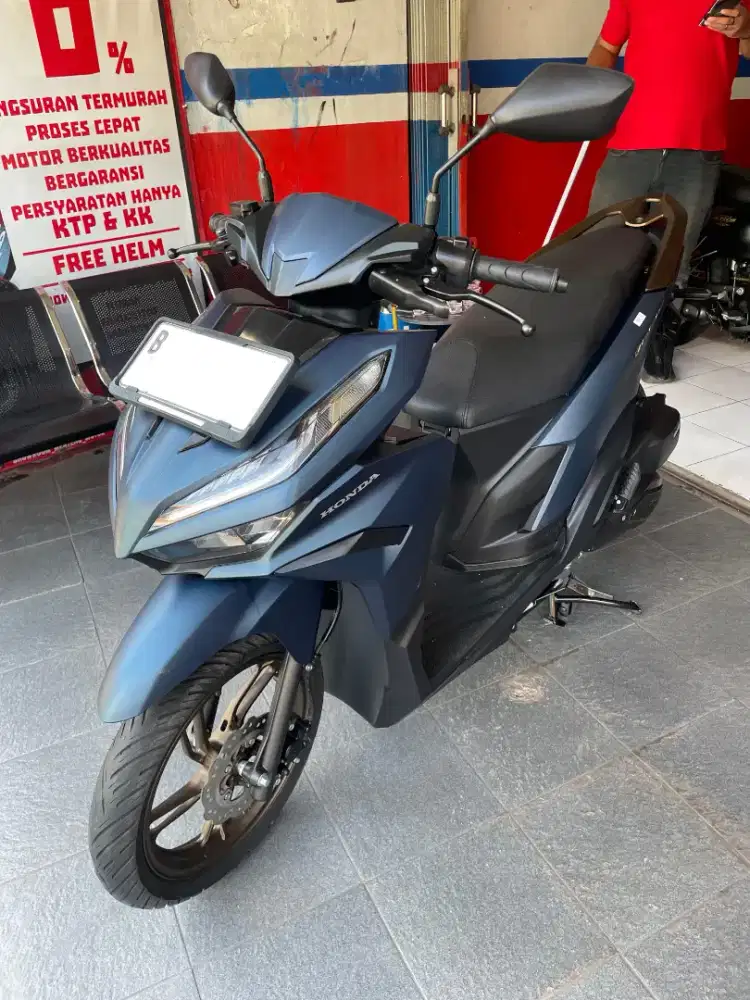 HONDA VARIO 125 KEYLES BLUEMATTE DP CUMA 1 JUTA