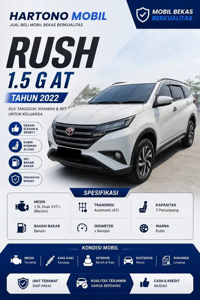 RUSH 1.5 G AT 2022