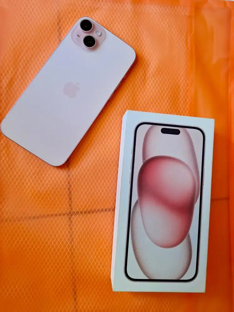 Iphone 15 Plus Pink 256GB Ibox Msh Garansi