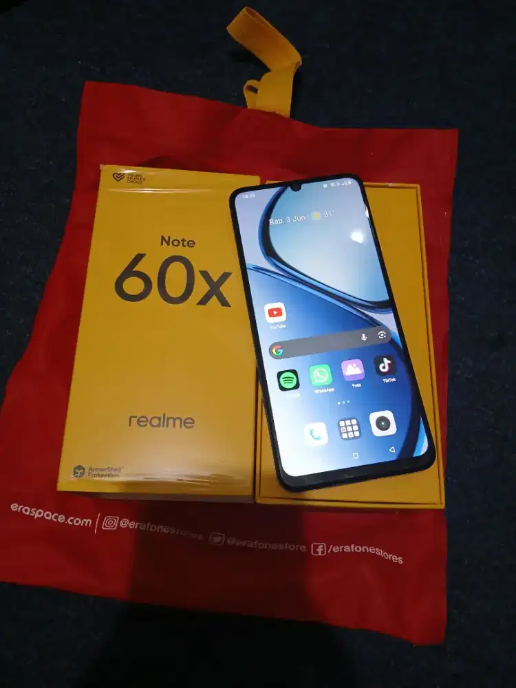 Realme note 60x