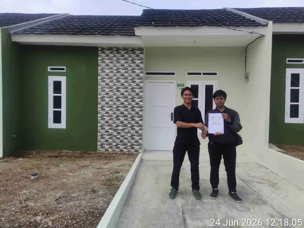 RUMAH SUBSIDI DEKAT STASIUN PARUNGKUDA DAN TOL BOCIMI - PROMO DP ALL IN 3 JUTA SAMPAI SERAH TERIMA KUNCI