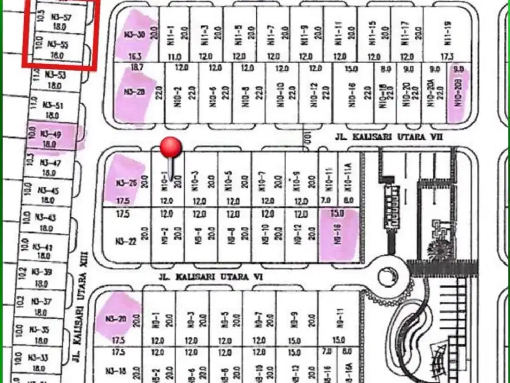 MURAH Dijual tanah kavling san antonio pakuwon city