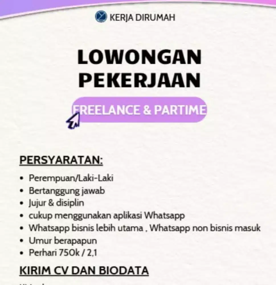 Freelance harian