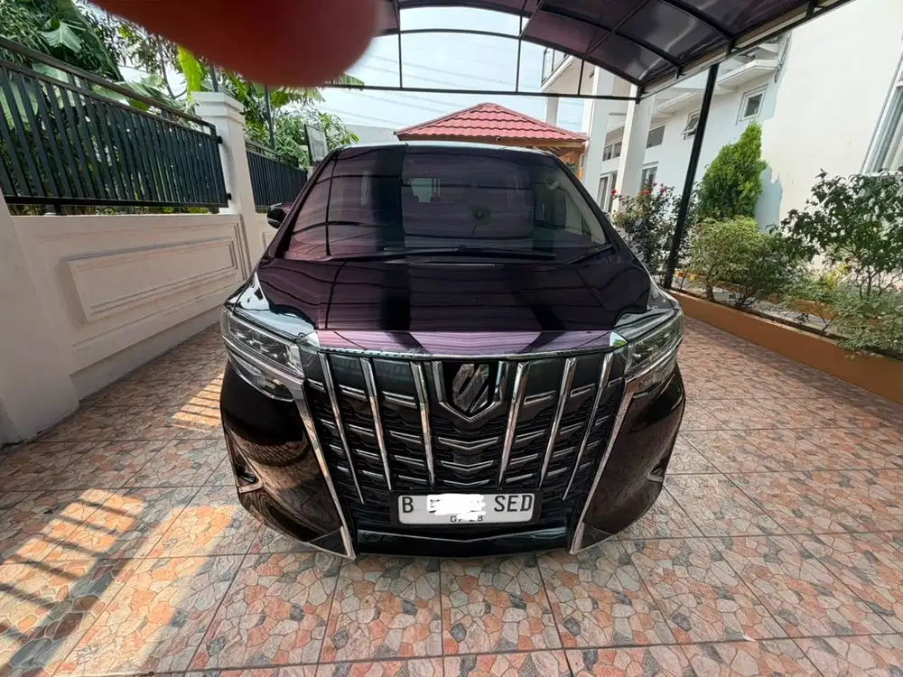 Toyota Alphard X 2018 Automatic Bensin