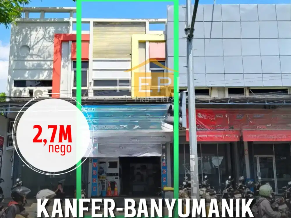 Dijual Ruko di Kanfer Banyumanik Semarang