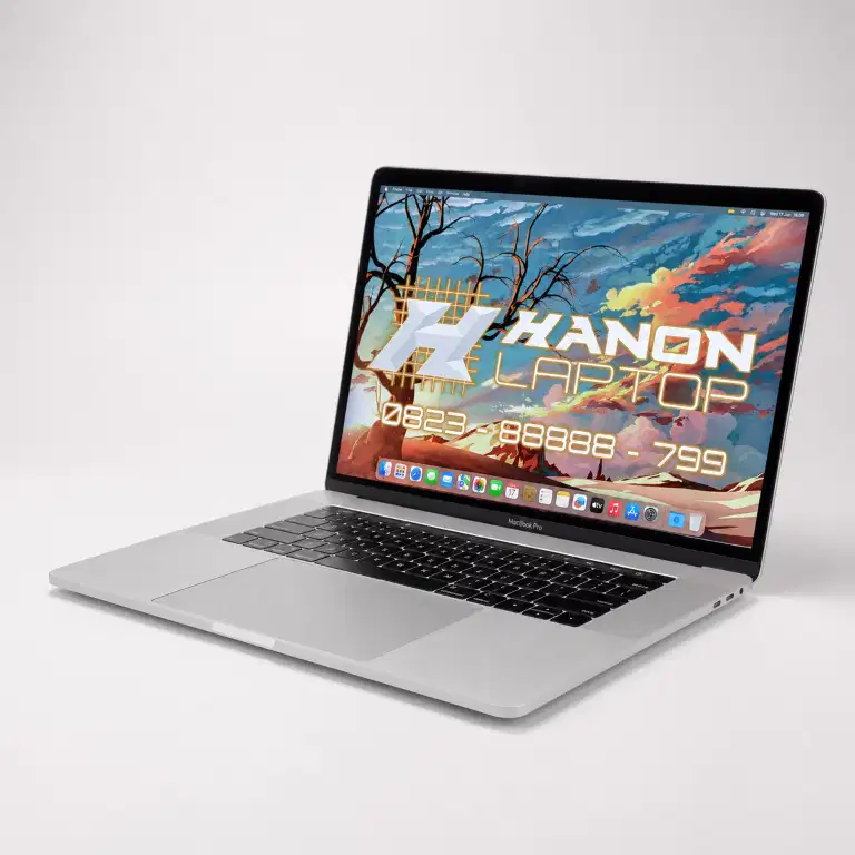 MACBOOK PRO 15 RETINA TOUCHBAR (2018) MULUS I7 RADEON RAM 32GB SSD 512