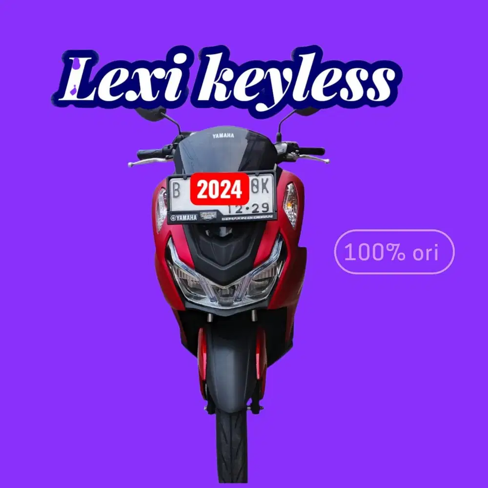 Dp 1jt‼️ yamaha Lexi LX 155 S keyless (ktp daerah bs kredit lexy lx155