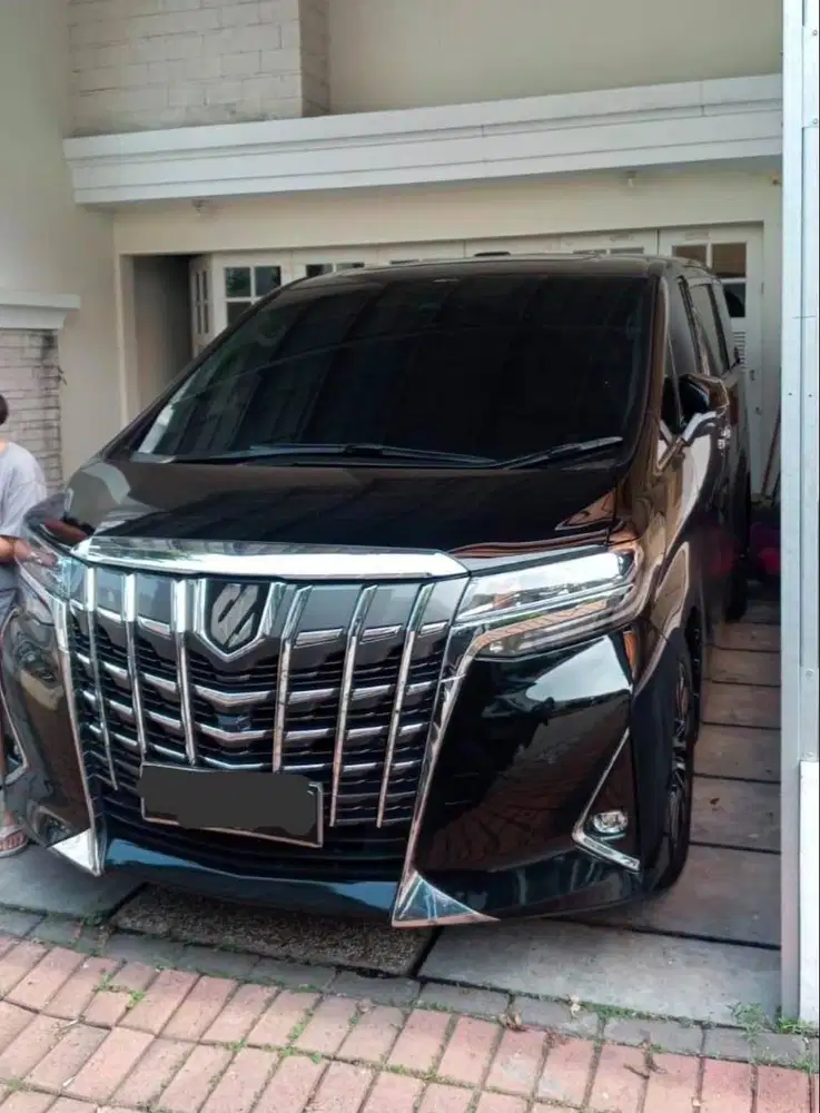 Toyota Alphard 2.5 G AT 2021 Hitam - Istimewa, Full Coating 6 Layer!