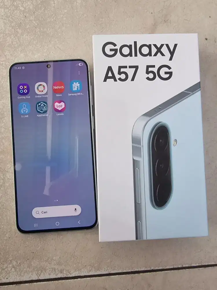 hp samsung a57 5g 8/256 baru