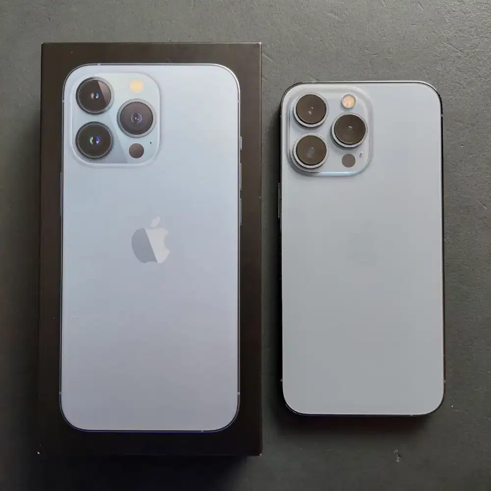 IPHONE 13 PRO 128GB SIERRA BLUE EX GARANSI INTER