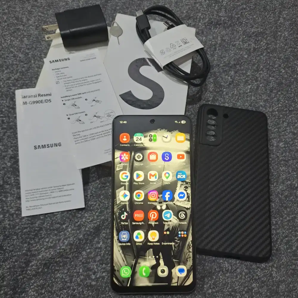 Android SAMSUNG S21 FE 5G 16GB 256GB Resmi SEIN Fullset mulus terawat