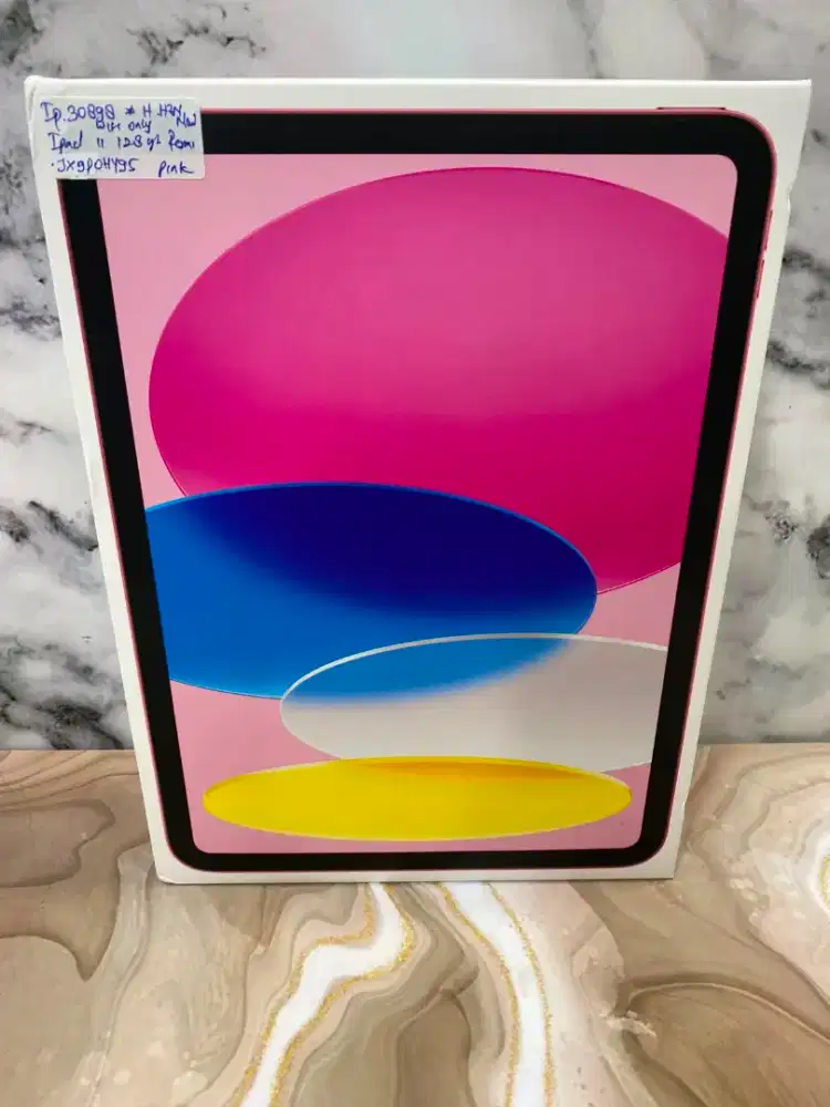 Ipad Gen 11 ( Chip A16 ) 128Gb Pink New Resmi IBox Wifi Only