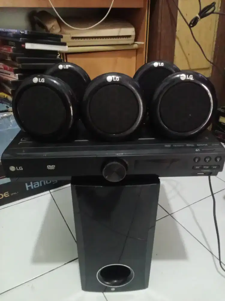 Home theater LG tanpa remot