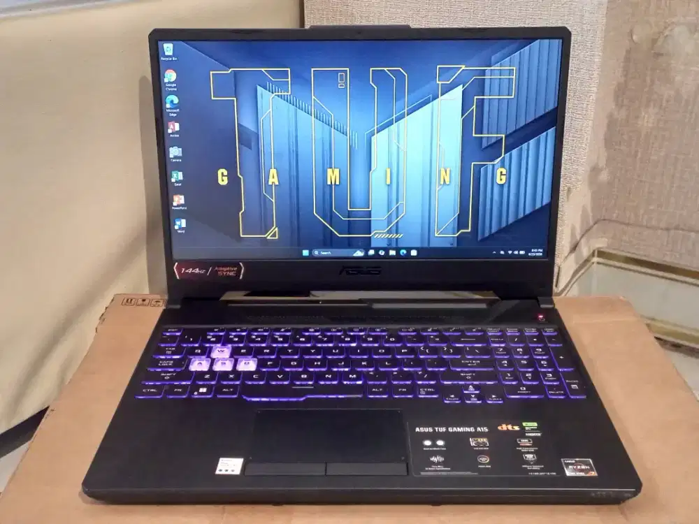Asus Tuf Gaming A15, AMD Ryzen 7 74350HS,Vg Rtx 3050,Ram 16/512