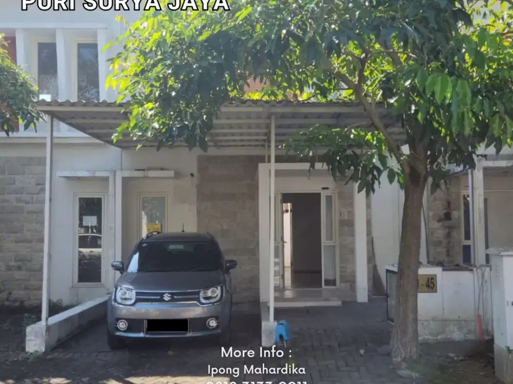 Disewakan Rumah di Puri Surya Jaya 2 lantai