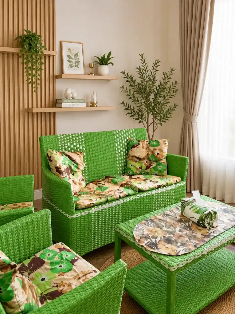 Kursi rotan set