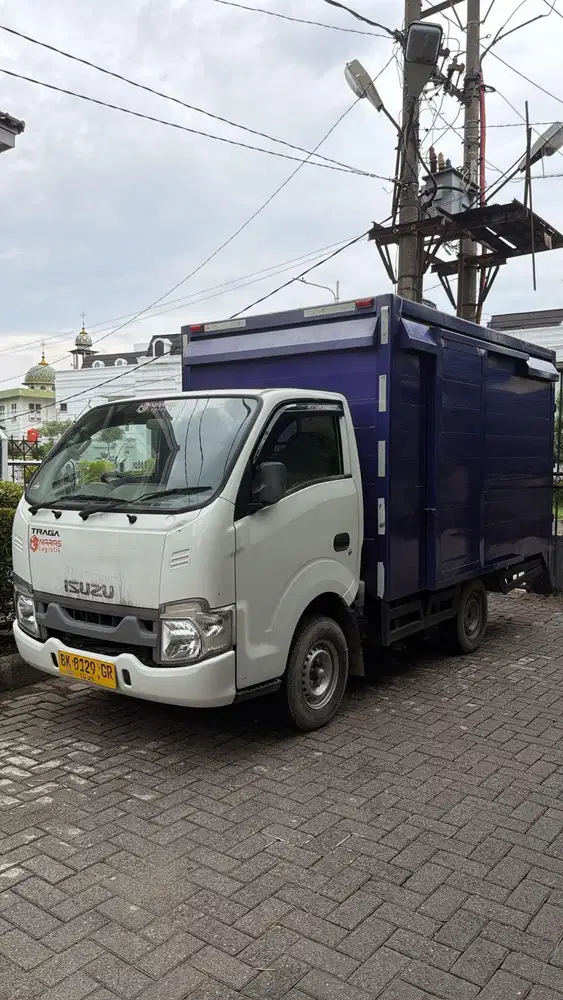 KM20RBAN 2025 CASH PLAT BK KUNING BOX JUMBO TRAGA ISUZU 2.5 MT PICK UP