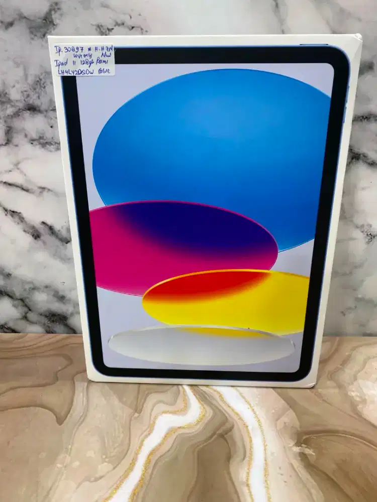 Ipad Gen 11 ( Chip A16 ) 128Gb Blue New Resmi IBox Wifi Only