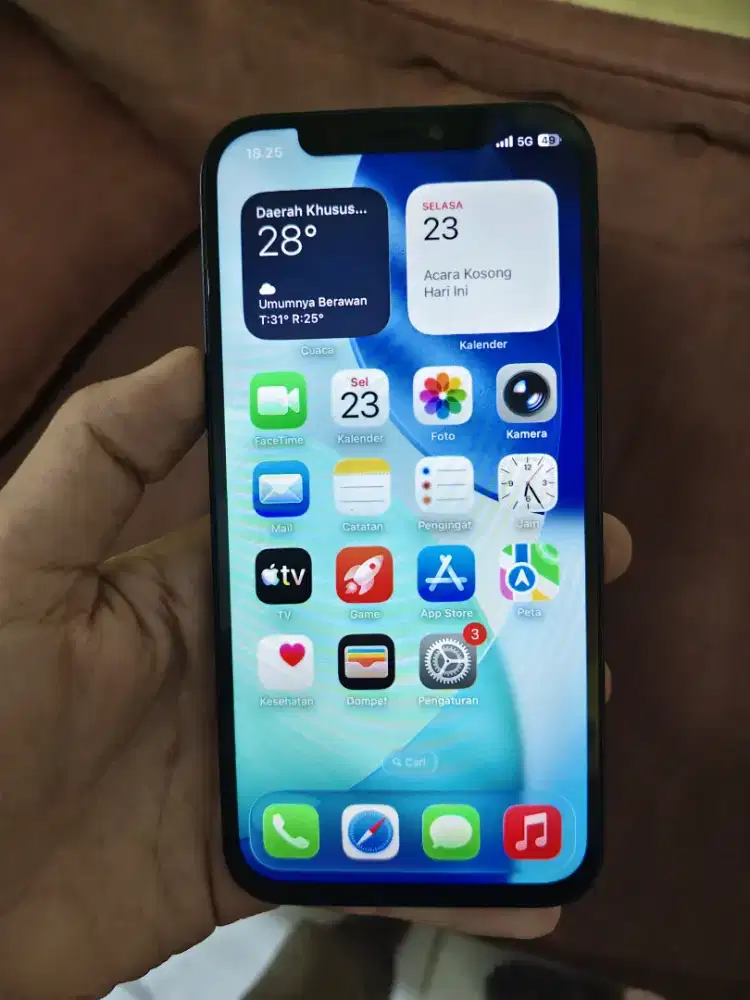 iPhone 12 128gb all operator siap reset