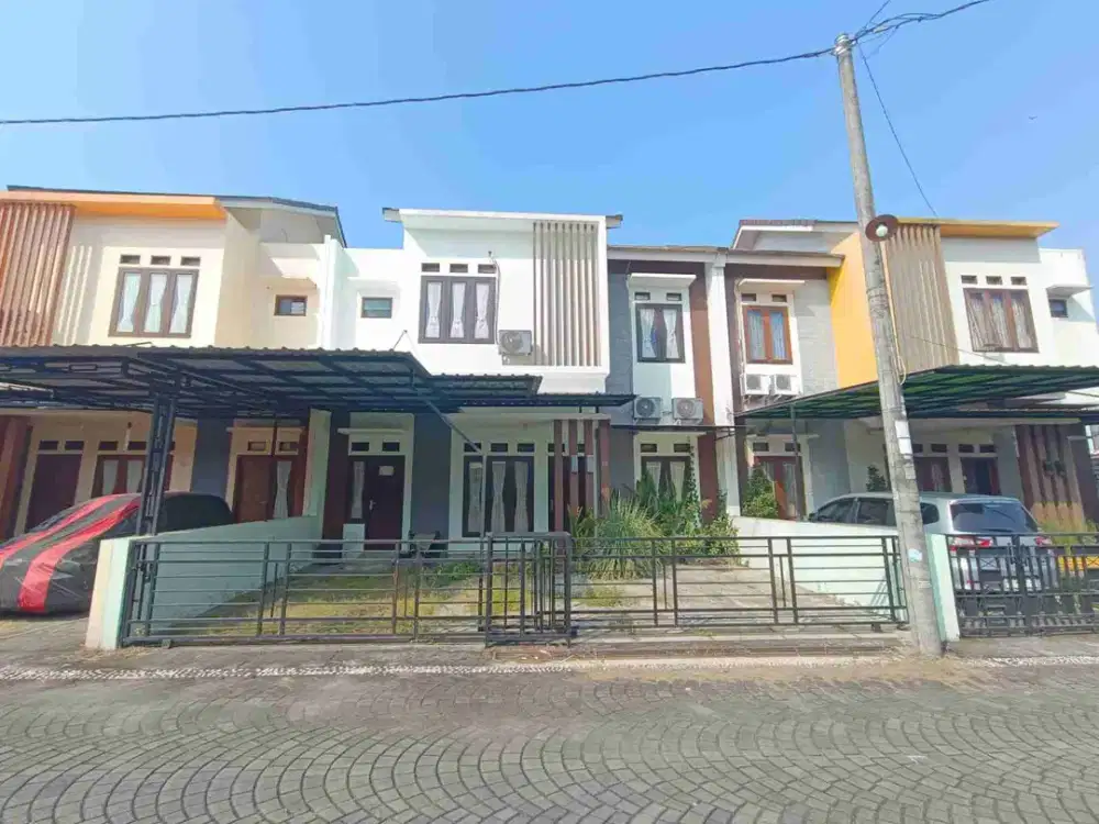 Rumah semi furnish dlm cluster maguwoharjo