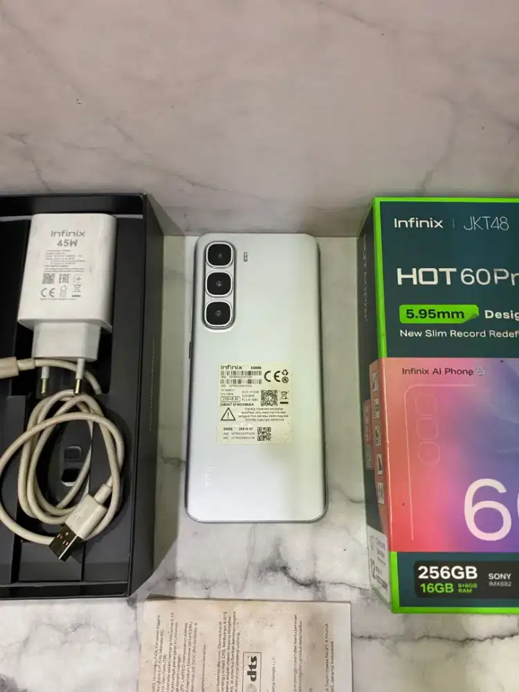Infinix Hot 60 Pro plus RAM 8GB ROM 256GB Fullset Original