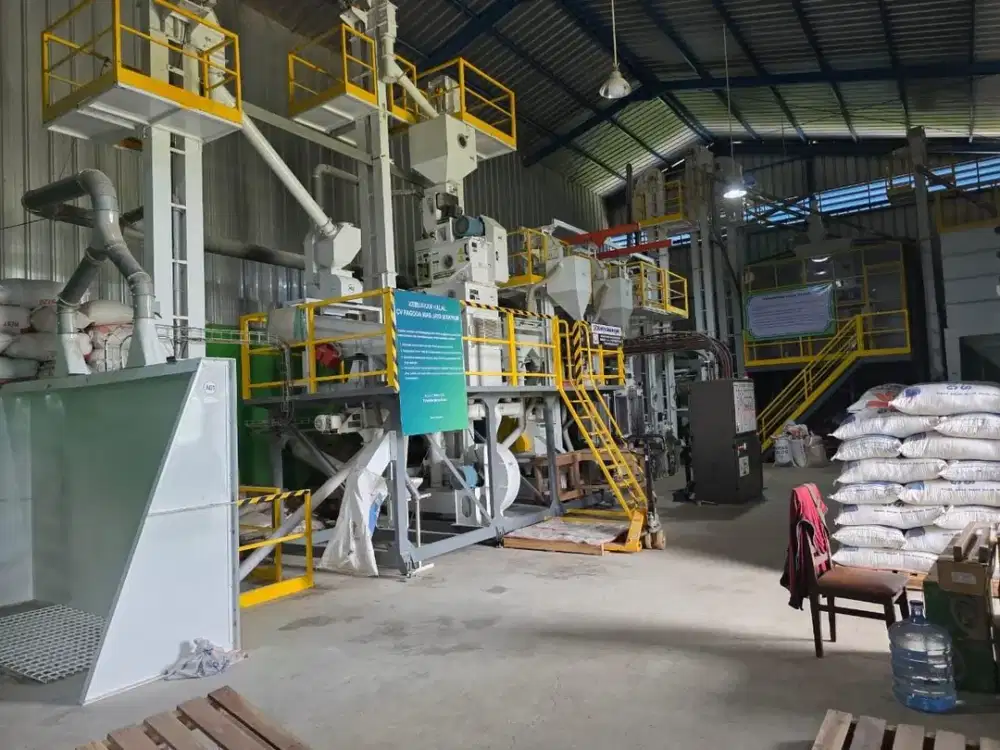 Termurah Dijual Pabrik Beserta Usaha Penggilingan Beras di Jonggol Bogor Jawa Barat