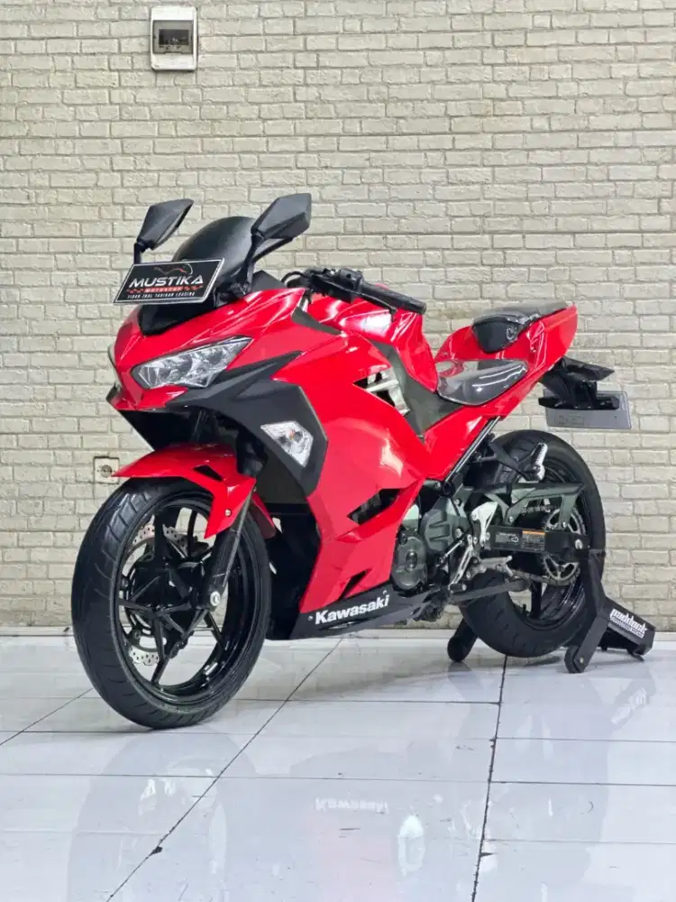Odo 7rb Istimewa!!Kawasaki Ninja 250 Fi Pmk 2019 Red N Asli-Mustika