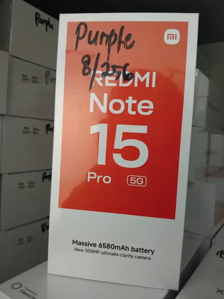 Xiaomi Redmi Note 15 Pro 5G 8/256 New Garansi Resmi Promo Bandung