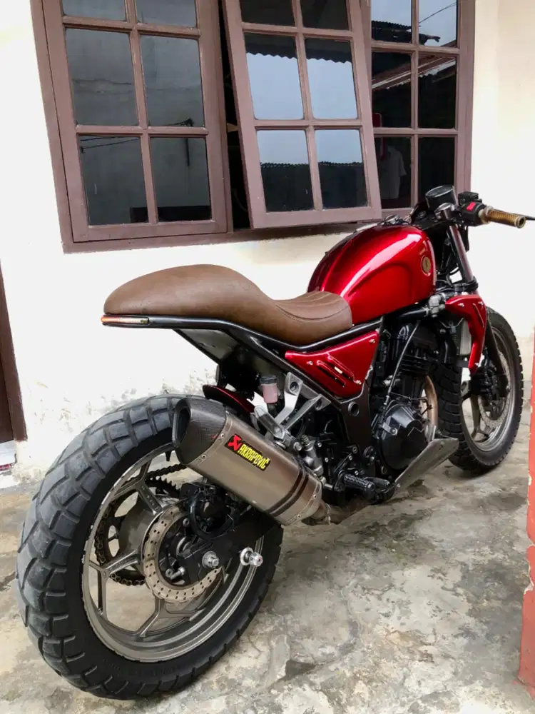DIJUAL NINJA 250fi 2015 MODIF CAFE RACER 35JT NEGO