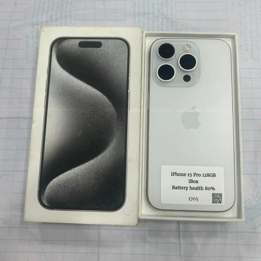 Iphone 15 Pro 128Gb Ibox Normal Fullset