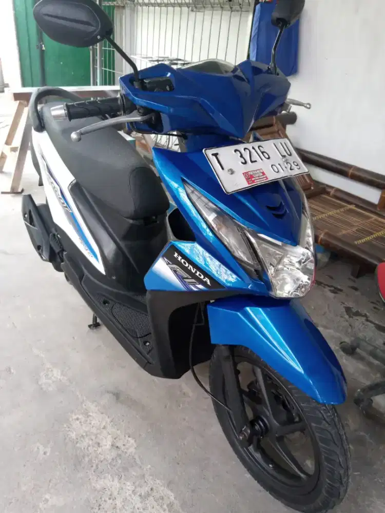 dijual Honda beat fi tahun 2013 surat lengkap pajak hidup