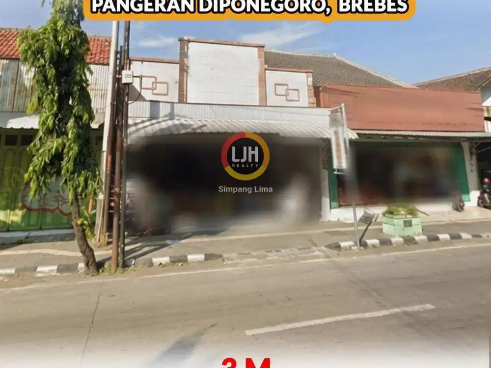 Ruko Lokasi Super Premium di Pusat Kota Brebes