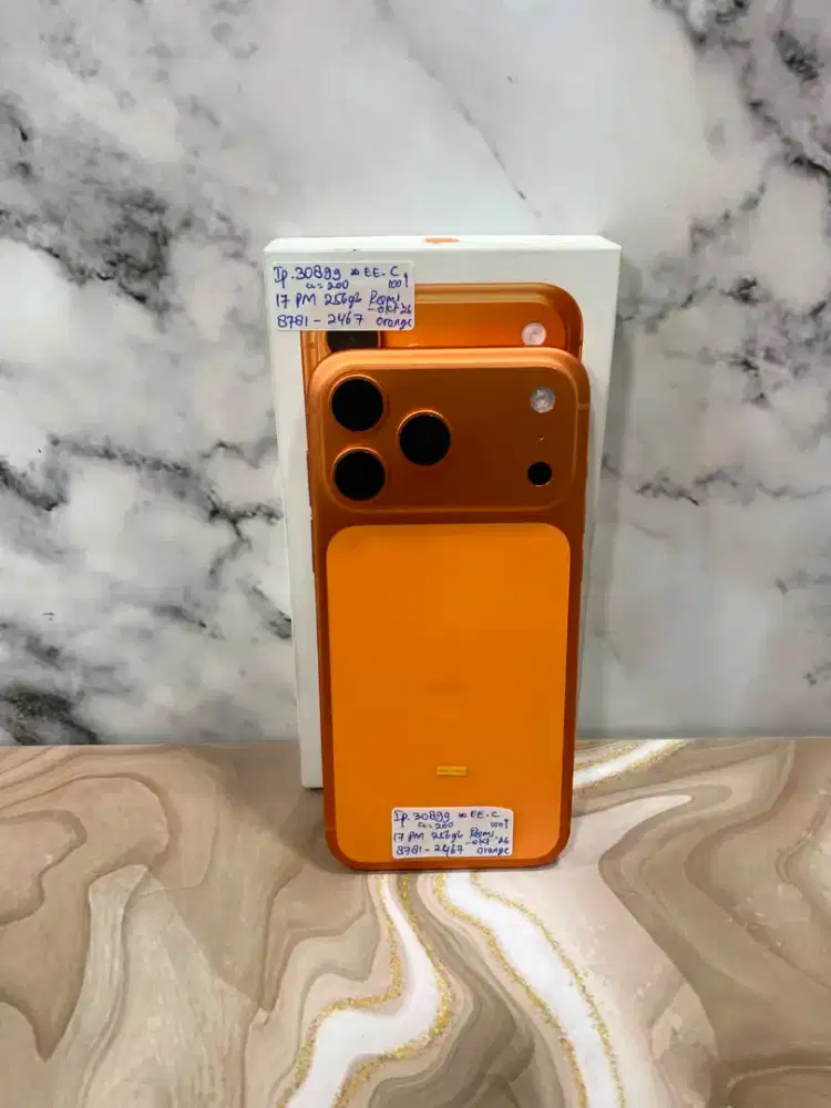 Iphone 17 Promax 256Gb Orange Resmi IBox