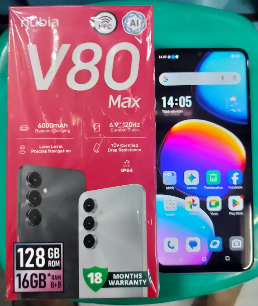 ZTE V80 MAX 8+8/128Gb LIKE NEW