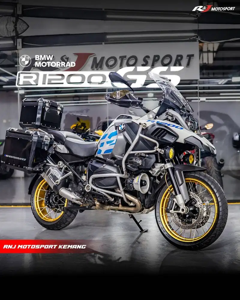 BMW GS 1200 K51 Nik 2015 Total Modif 100jt-an Odo 25.000 an