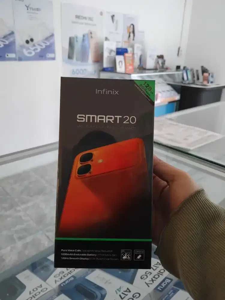 Infinix Smart 20 4/64 New Garansi Resmi Promo Bandung