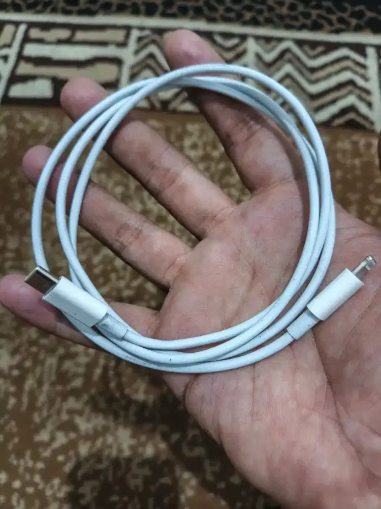 Kabel charger iPhone 13 C to L Original