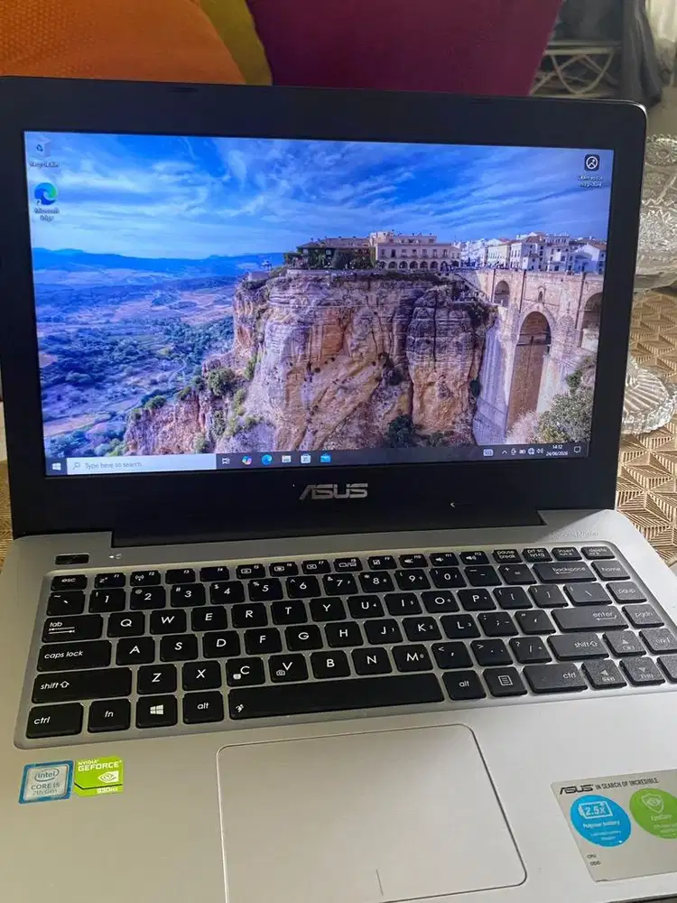 DIJUAL LAPTOP ASUS A456U Intel i5 Gen 7 Kondisi barang normal & Mulus
